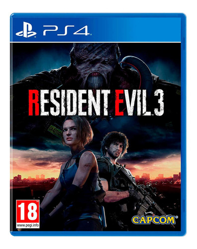 Resident Evil 3 Euro Ps4