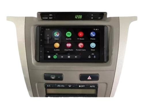 Central Multimídia Toyota Hilux 2006 A 2011 Android Auto 