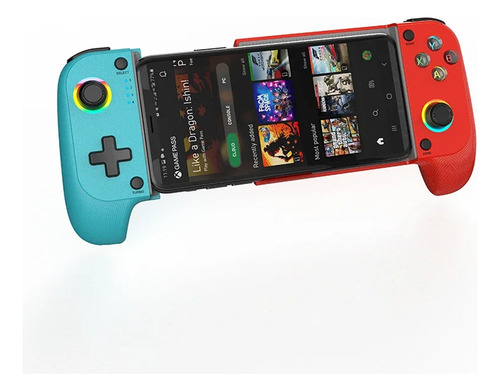 Saitake 7009f Gamepad Bt Rgb Para Android, Pc, Ios, Cloud