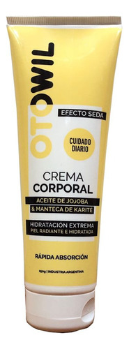  Crema Corporal Aceite De Jojoba & Manteca De Karite X 250 Gr