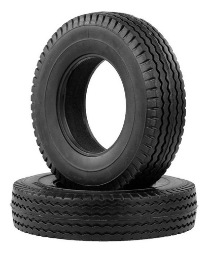 . 6 Peças 1/14 Rc Pneus De Borracha Para Tamiya Truck Rc