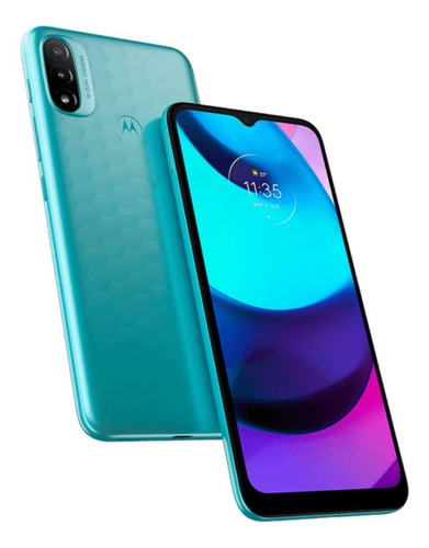 Imagen 6 de 7 de Moto E20 32 GB azul aqua 2 GB RAM