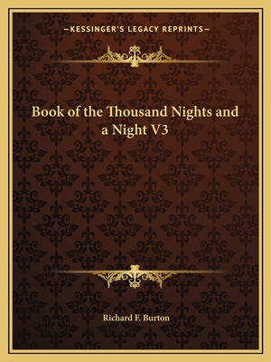 Libro Book Of The Thousand Nights And A Night V3 - Burton...