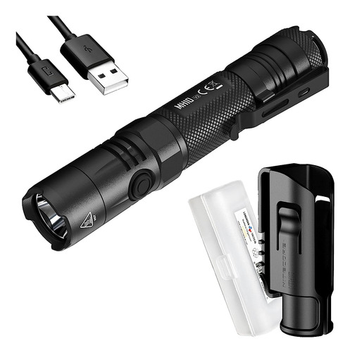 Nitecore Mh10 V2 Linterna Recargable, Led Usb-c 1200