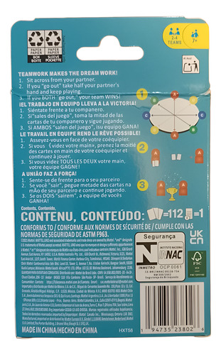 Uno Teams! - Juego De Cartas Familiar.