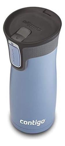 Termo De Acero Inoxidable Botella Contigo 16 Onzas Celeste