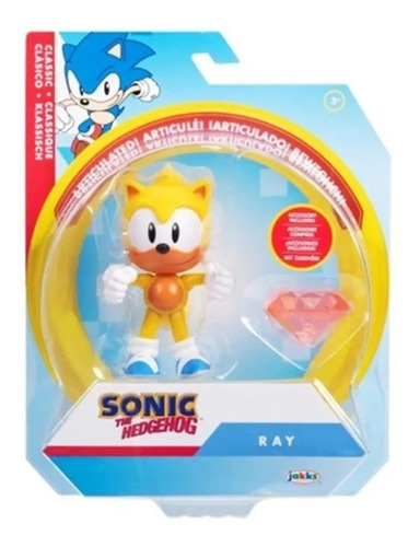 Sonic 10 Cm Y Accesorio Hedgehog Articulada Sharif Express