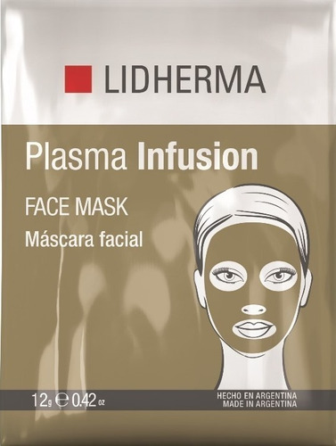 Máscara Plasma Infusion Lidherma Antiage Descongestivo