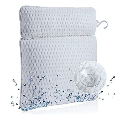 Almohada Bañera Spa: Soporte Cuello Y Espalda - Accesorios