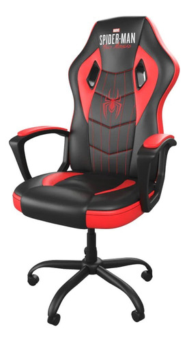 Silla Gamer Xtech Edición Spider-m Respaldo Alto 120kg