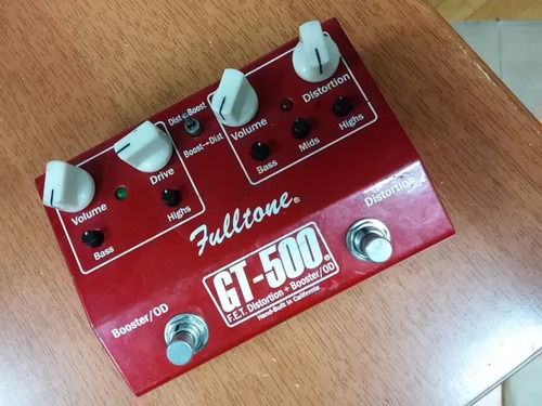 Fulltone Gt-500 Fet Distortion + Booster And Overdrive