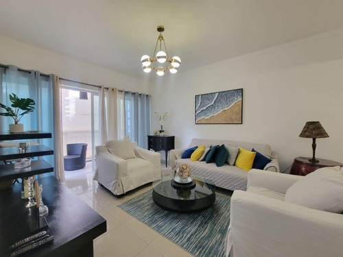 Alquilo Apartamento Amueblado De 2 Habitaciones En Piantini