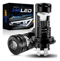 Comprar Faros Led Auto H4 Hb2 9003 Lupa De Alta Y Baja Moto Luz 120w