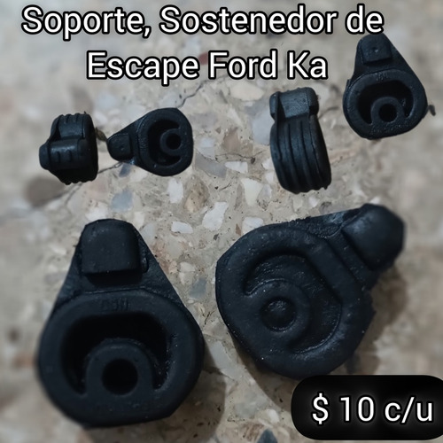 Soporte, Gomas Tubo De Escape Ford Ka,. Fiesta Power Mazda 3