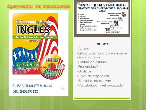 Cartilla Interactiva Nivel B1 Para Aprender Inglés