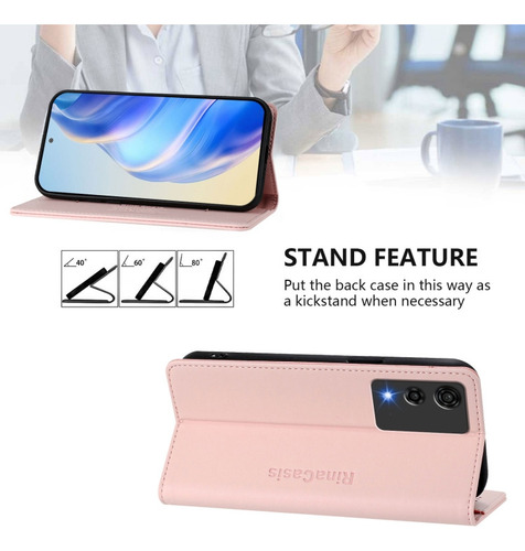 Funda Magnética De Cuero For Cubot A10/cubot Note 40/cubot