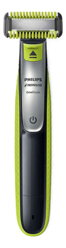 Rasuradora Philips OneBlade QP2630 verde y gris 127V