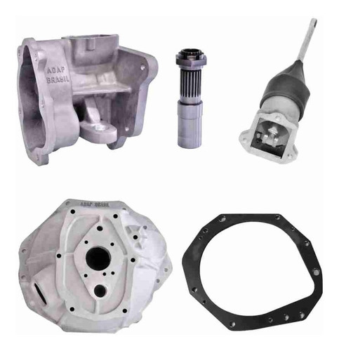 Kit Flange Motor Gm Ohc S10 2.4 X Câmbio Chevette