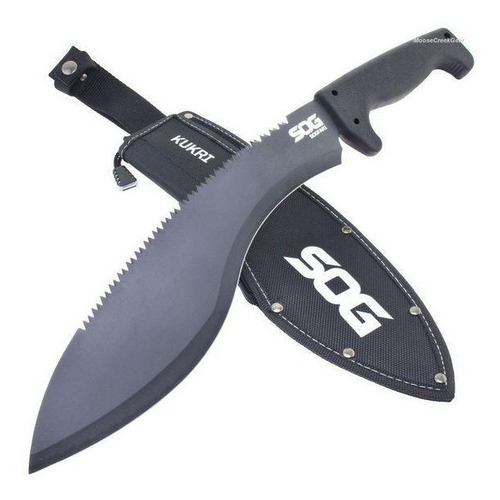 Machete Sogfari Kukri Sog 12 Con Sierra Doble Diente Mc11