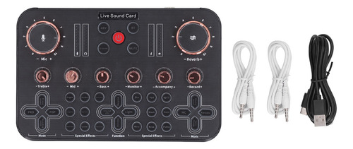Voice Changer Sound Board Live Card Soundboard Mixer Para