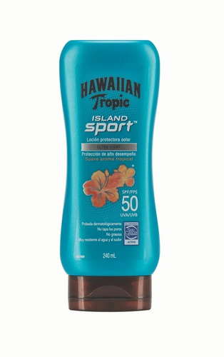 Hawaiian Tropic Island Sport Spf 50 Protector Solar Deportes