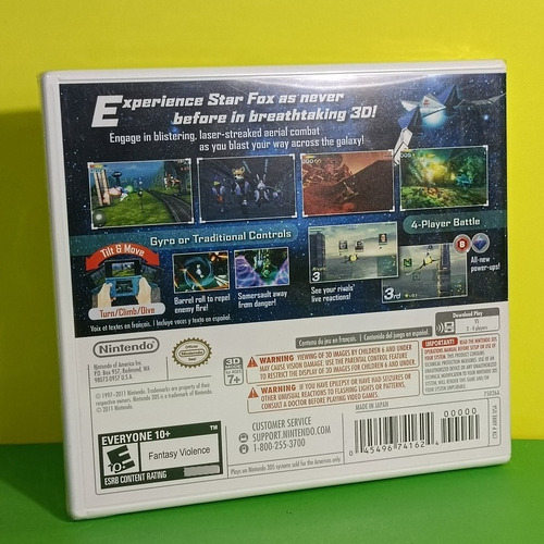 Star Fox Nintendo 3ds Nuevo Sellado