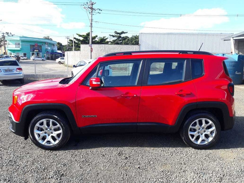 Renegade Longitude 1.8 Flex 4x2 Automatico 2016 Vermelho !