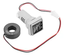 Comprar Voltimetro Amperimetro Digital Ac 60-500v 0-100 Amp 22mm