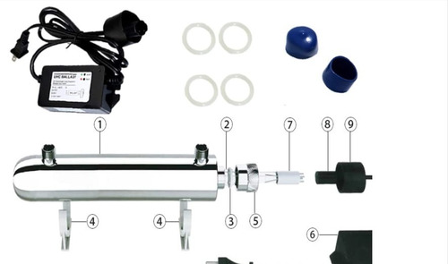 Uv Tratamiento Desinfeccion De Agua 2gpm Equipo Completo