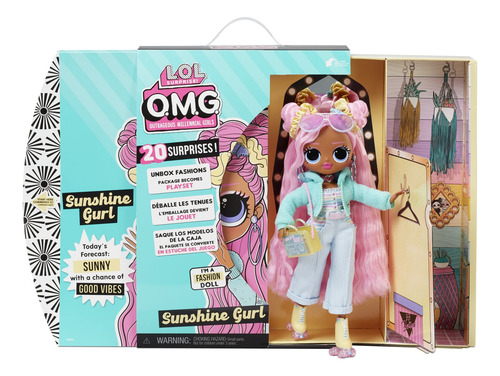 Imagen 5 de 7 de LOL Surprise Sunshine Gurl OMG series 4.5 fashion doll MGA Entertainment 572787C3