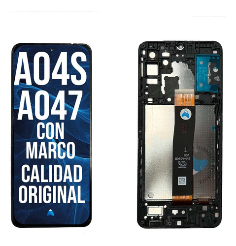 Módulo Para Samsung A04s A047 Oled Con Marco Negro