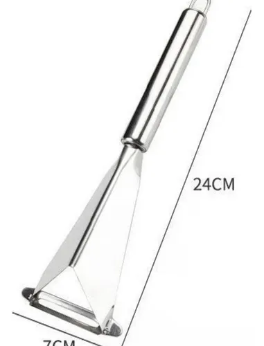 Cuchillo Acero Tallar Frutas, Rebanador Triangular Verduras