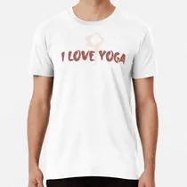 Comprar Remera Amo El Yoga. Pose De Yoga. Amante Del Yoga. Algodon P