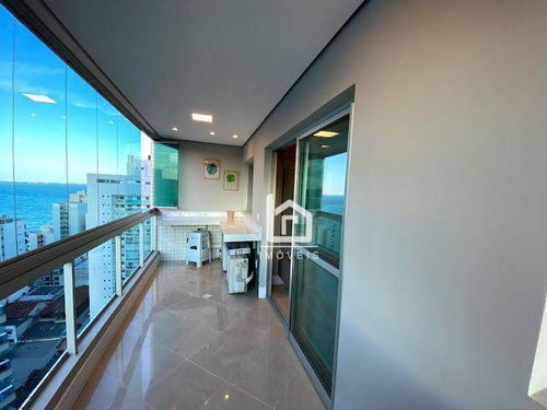 Imagem 8 de 24 de Lindo 2 Quartos Com 105m², Montado, Decorado, Climatizado E Com Vista Para O Mar! - Ap0739