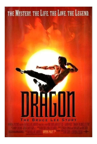 Dragón La Historia De Bruce Lee Dvd Original ( Nuevo )