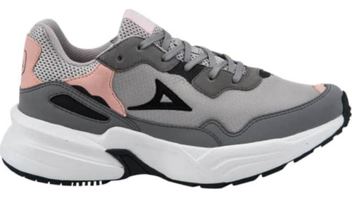 Tenis Deportivo Mujer Pirma Gris