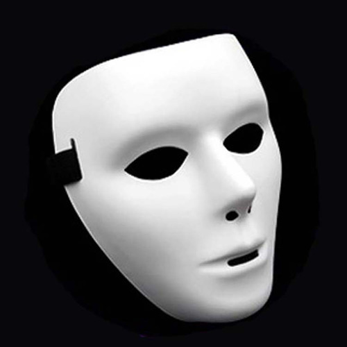 Y Máscara Facial De Terror, Máscara De Teatro Anónima,