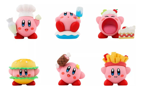 Kirby Paquete 6 Figuras  Coleccion Accion 