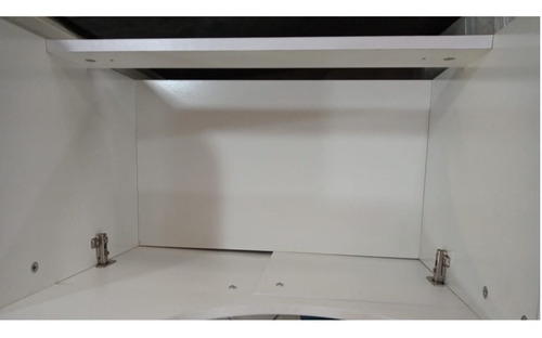 Imagen 3 de 6 de Vanitory Amube 8817 P/ Bacha Avignon 65cm Ferrum Blanco Pie