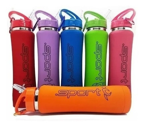 Imagen 1 de 3 de Botella Térmica Deportiva Termo Acero Inoxidable Sport 350ml