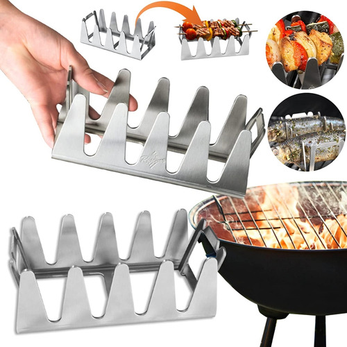 Brochetas Universales De Acero Inoxidable Para Kebab