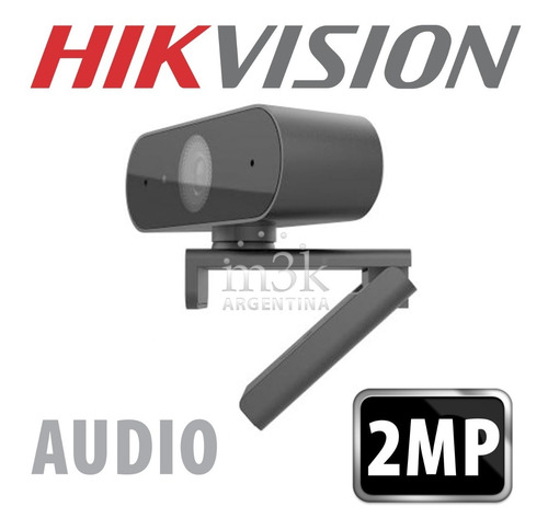 Imagen 4 de 8 de Camara Web Hikvision 2mp 1080p Full Hd Microfono Usb