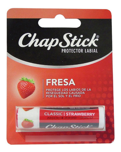 Protector Labial Chapstick Fresa