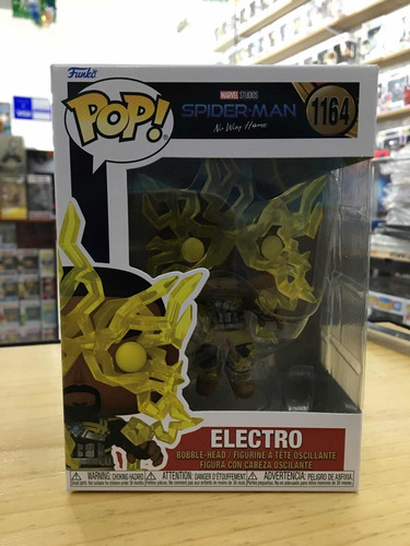 Funko Pop Spider-man Nwh Electro 1164