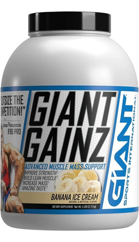 Giant Sport Nutrition Giant Gainz 6lbs 2.72kg Sabor Chocolate