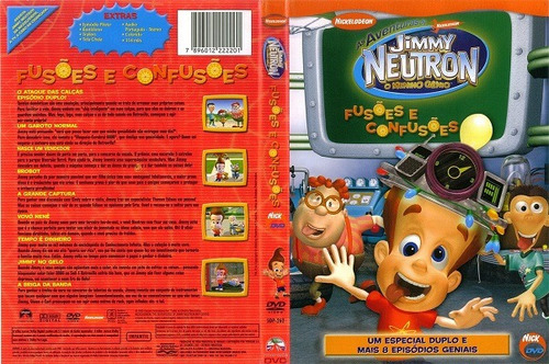 Dvd Jimmy Neutron Fusoes E Confusoes