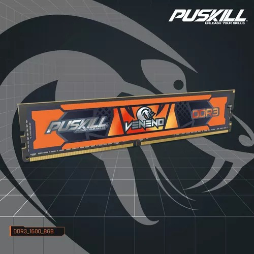 Memoria Ram Puskill Veneno Para Jugadores De Escritorio Ddr3