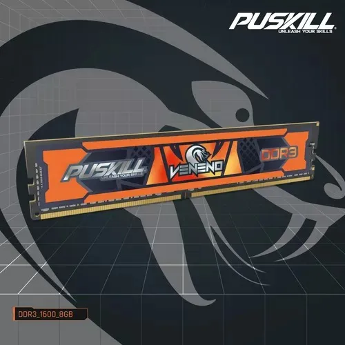 Memoria Ram Puskill Veneno Para Jugadores De Escritorio Ddr3