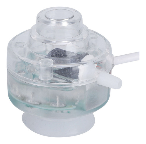 Pecera Sumergible Led Con Burbujas Coloridas Para Acuarios