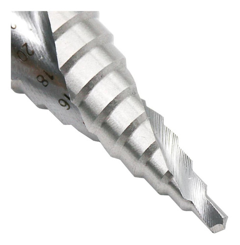 Brocas Espiral Escalonadas, Mxslb-003, 9pzs No.4 Al 12,20,32